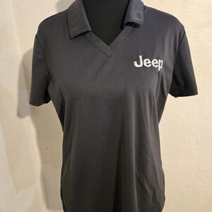 Jeep Gray Nike Golf Polo Shirt Size M